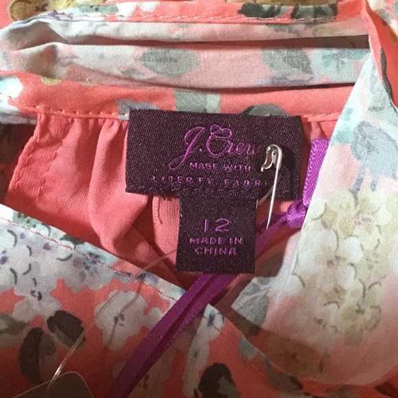 J Crew Liberty Josephine Floral HighNeck Jumpsuit - Picture 8 of 8